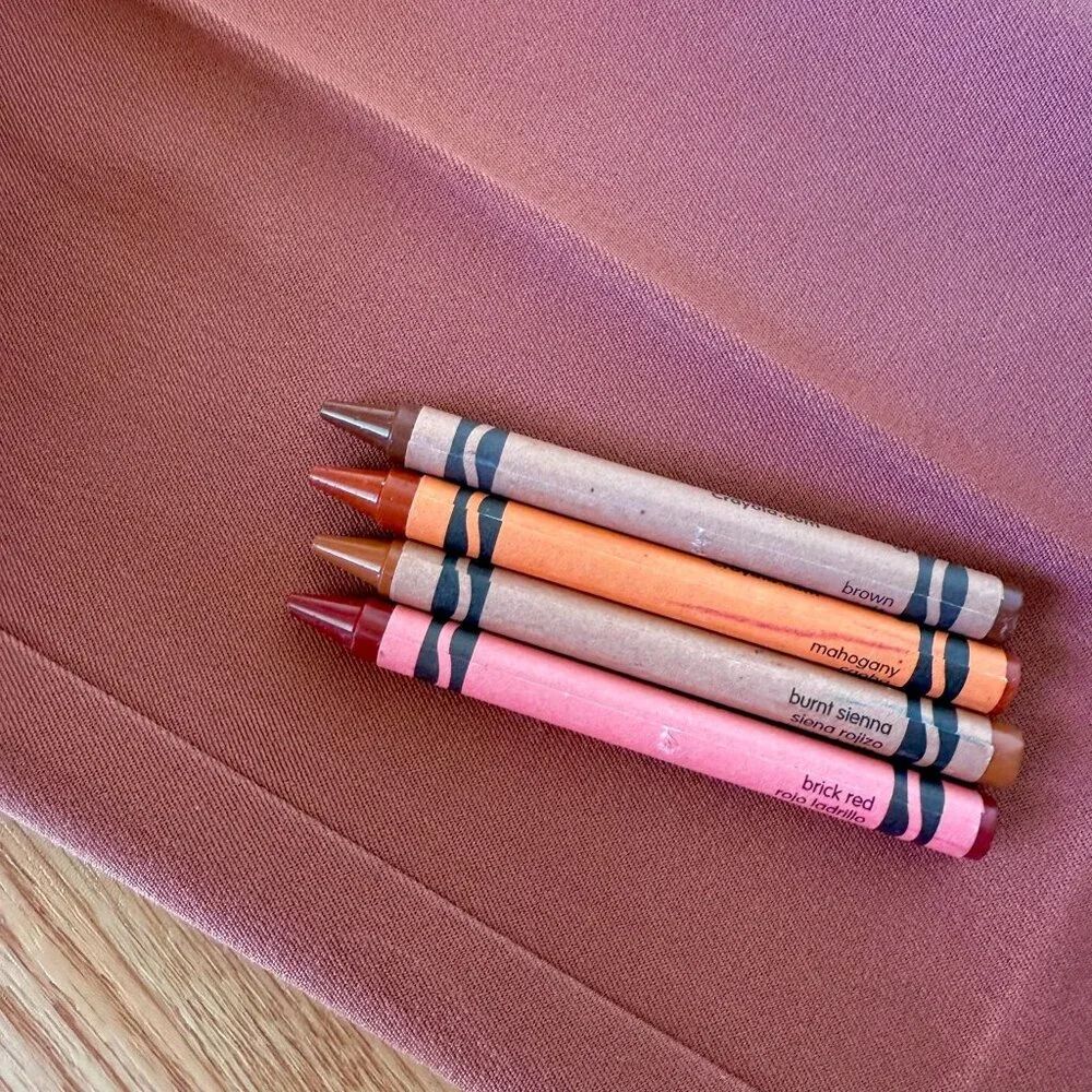 Loft Outlet Pants Size 10 Brick Red Skinny Ankle Stretch Cotton Blend Neutral - Picture 8 of 9